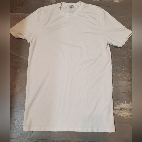 Zimmerli of Switzerland 700 Pureness short sleeves top. White. Slim fit. Size M. - Picture 1 of 7